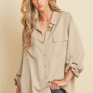 Dress Forum Oversized Button down